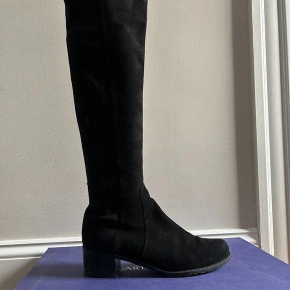 Stuart Weitzman Reserve Block Heel boot Size 6.0M Like New! - Picture 2 of 5